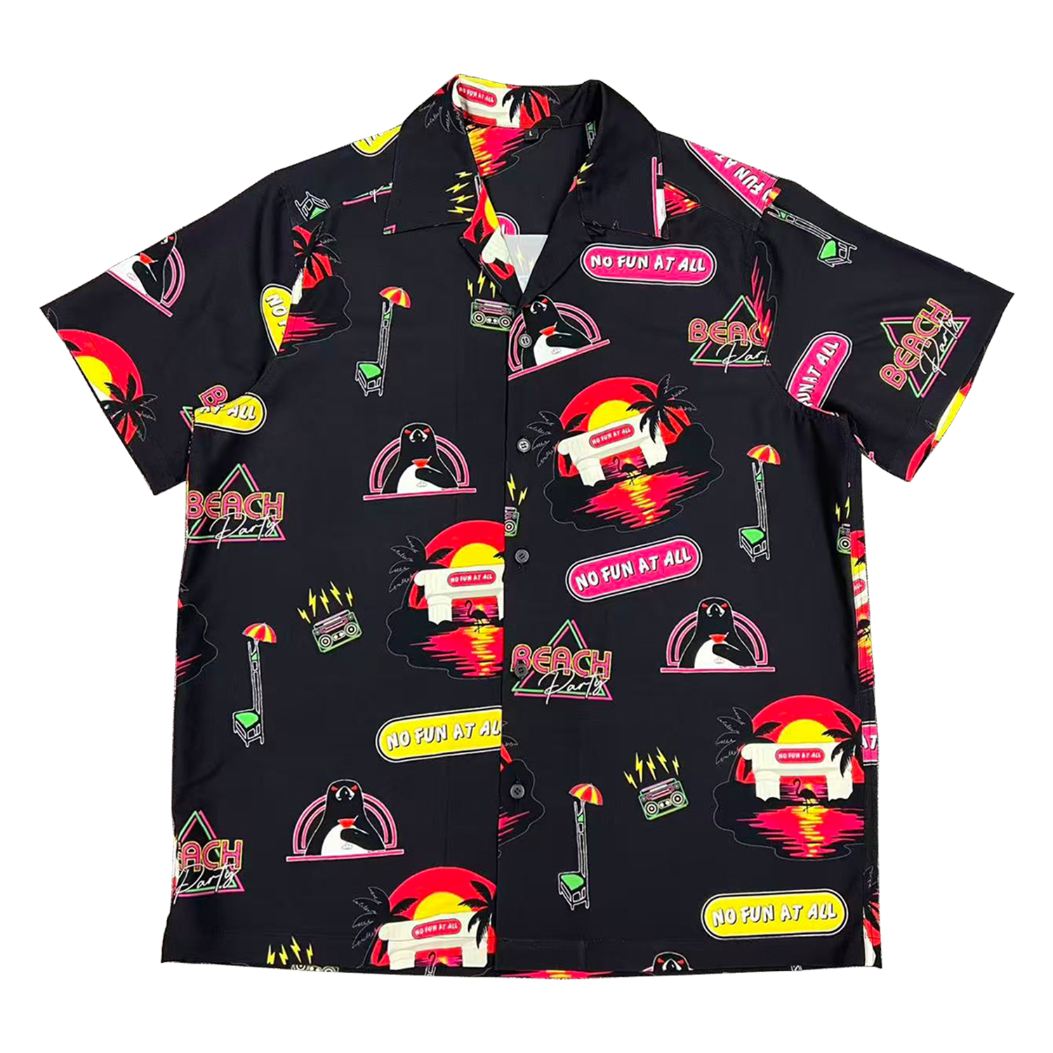 No Fun At All - Party Shirt (Black)