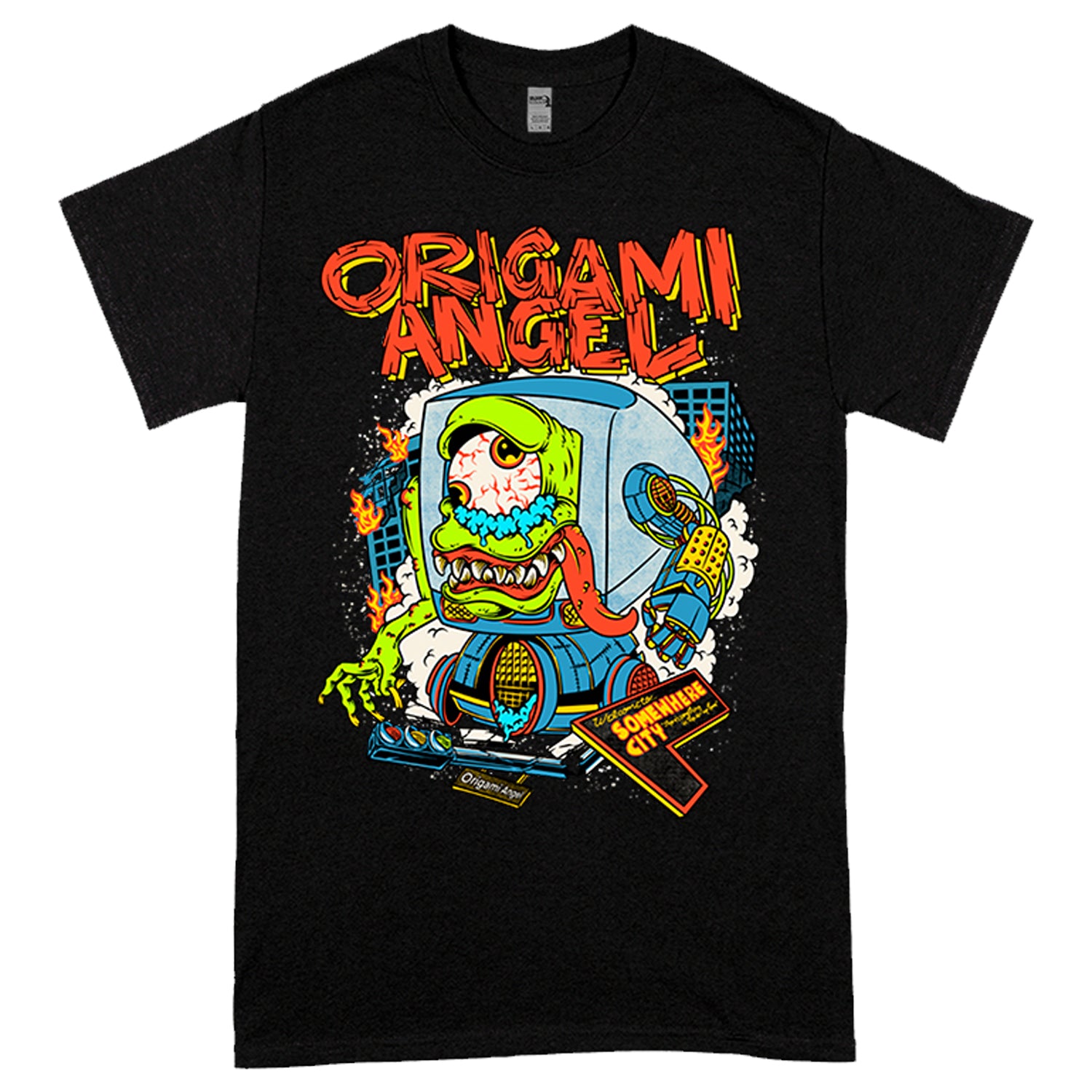 Origami Angel - Monster T-Shirt (Black)