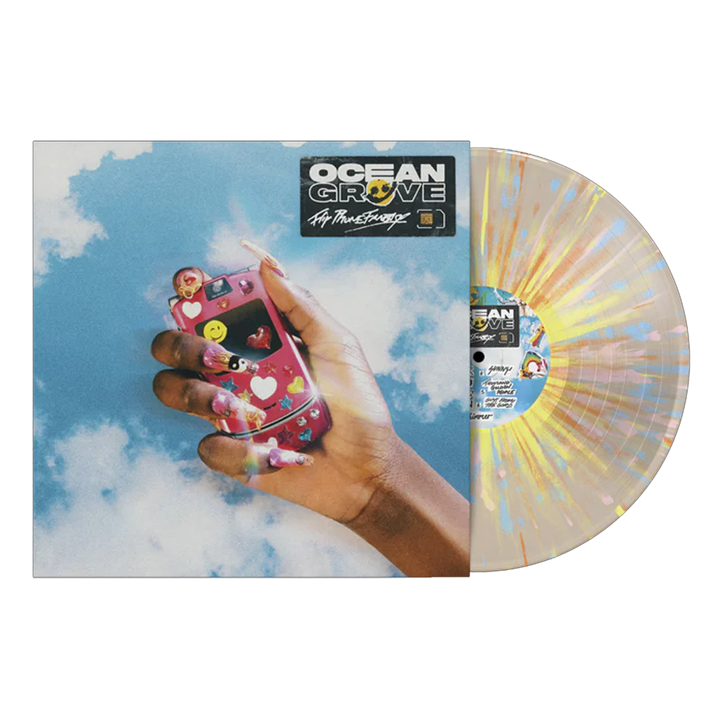 Ocean Grove - Flip Phone Fantasy LP (Cloudy Clear w/ Multicolour Splatter Vinyl)
