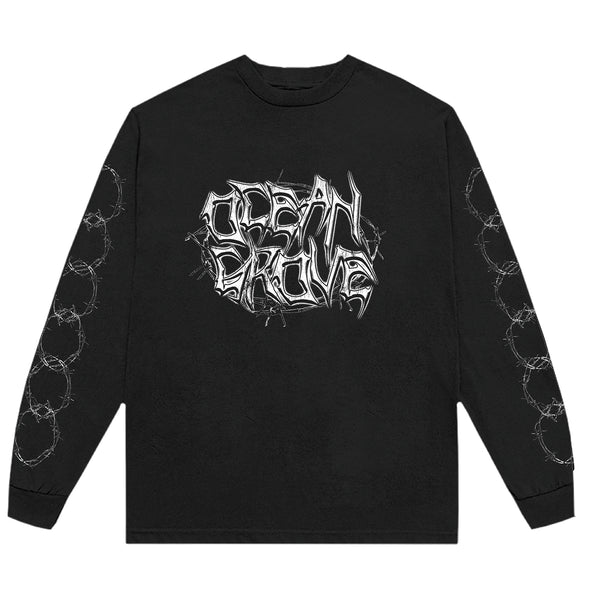 Ocean Grove - Barbed Wire Longsleeve (Black)