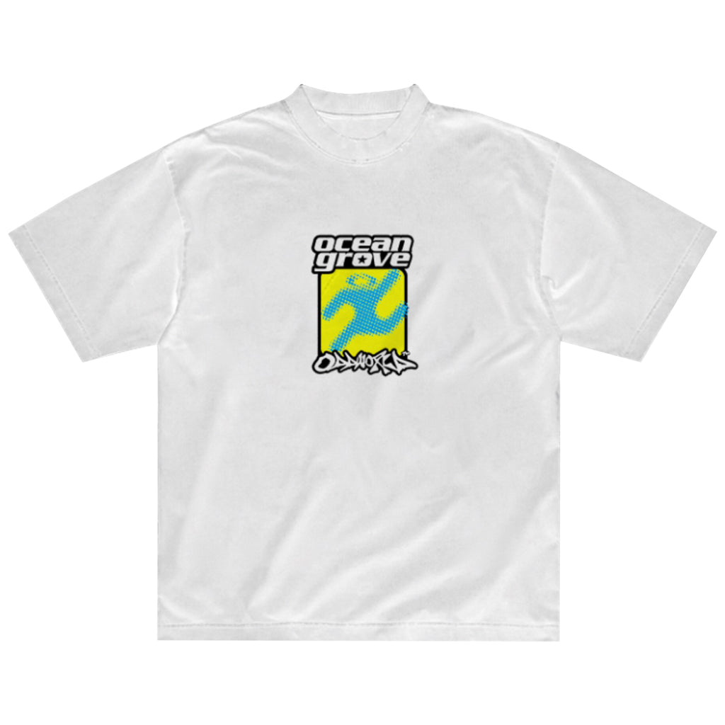 Ocean Grove - Blue Man T-Shirt (White)