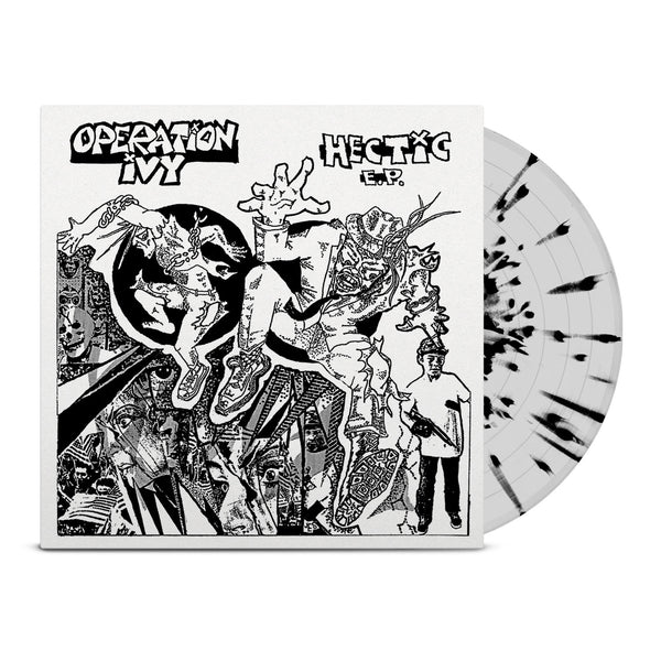 Operation Ivy - Hectic EP 12" (Clear/Black Vinyl)