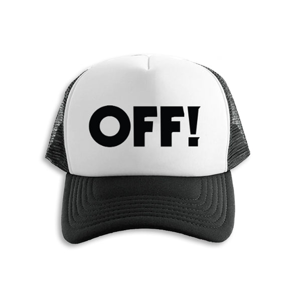 OFF! - Logo Trucker Cap (Black/White)
