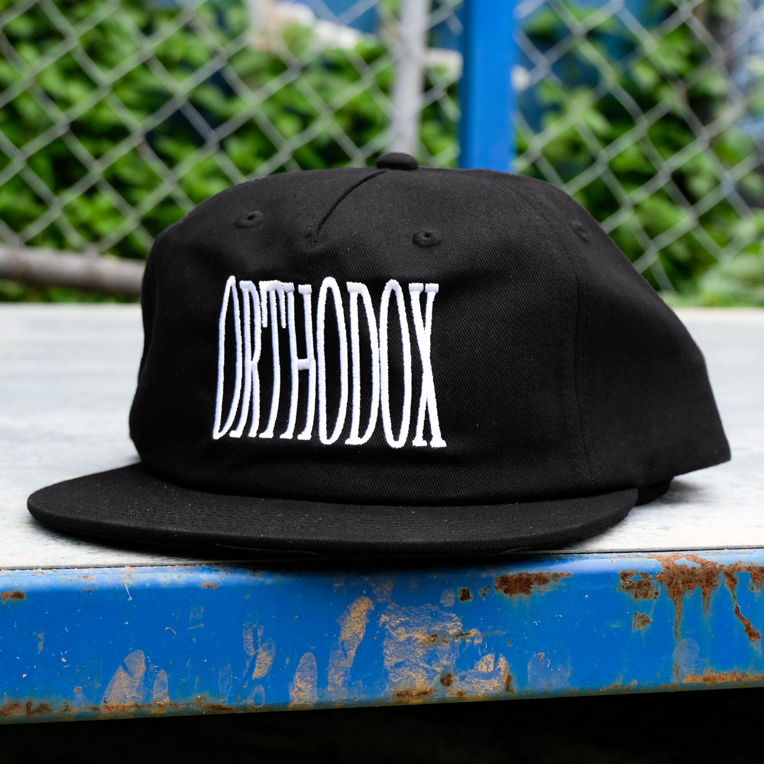Orthodox - Tall Logo Surf Hat (Black)
