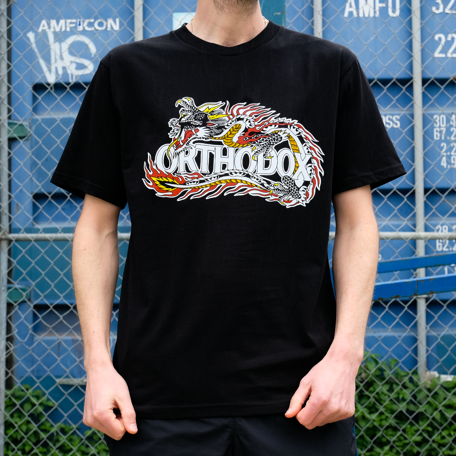 Orthodox - AJ Tattoo T-Shirt (Black)