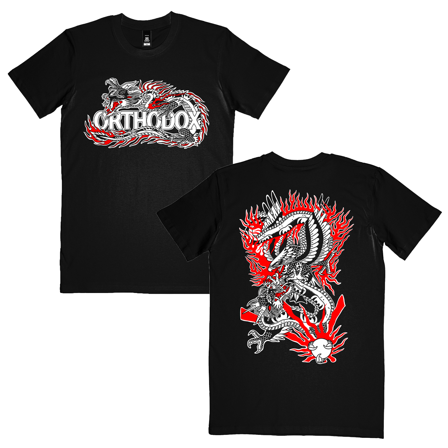 Orthodox - AJ Tattoo T-Shirt (Black)