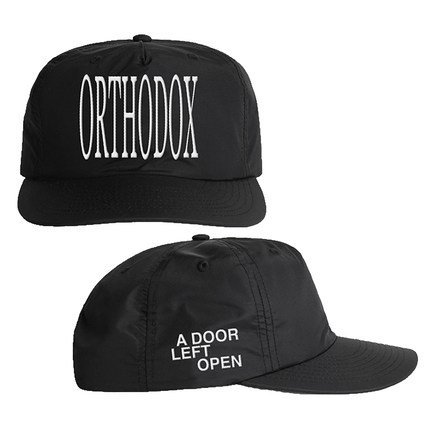 Orthodox - Tall Logo Surf Hat (Black)
