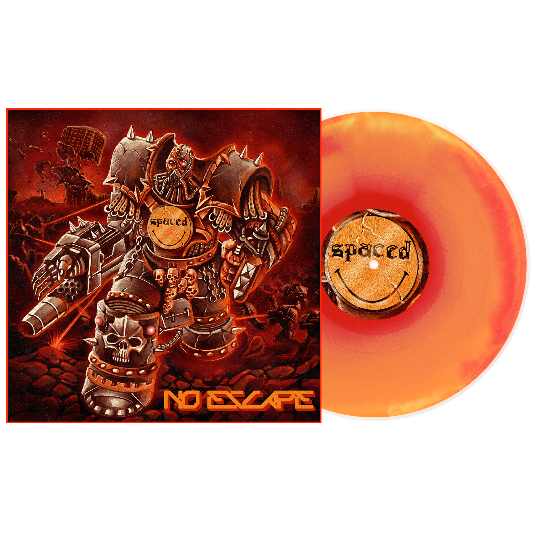 Spaced - No Escape Vinyl (Red, Orange and Yellow)