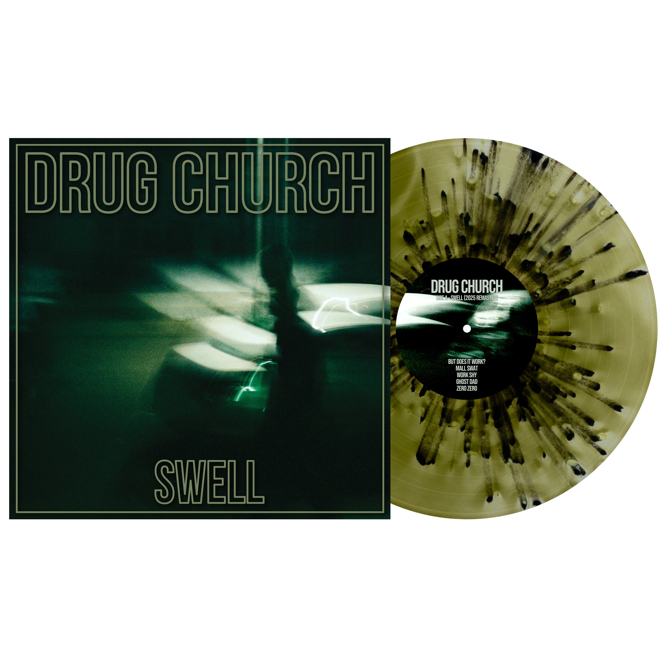 Drug Church - Swell EP (Coke Bottle/Canary Yellow w/ Black Splatter Vinyl)