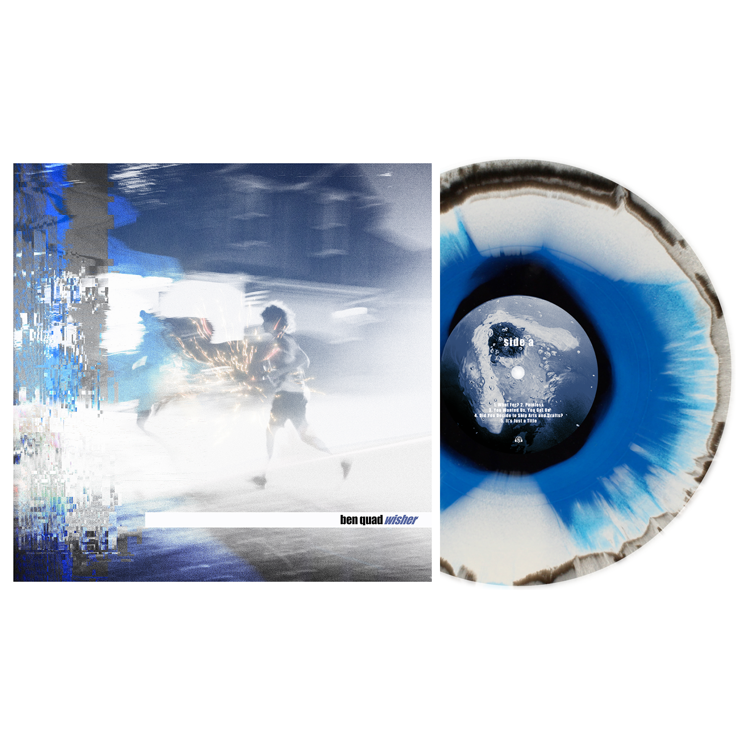Ben Quad - Wisher LP (Blue, Bone &amp; Black Vinyl)