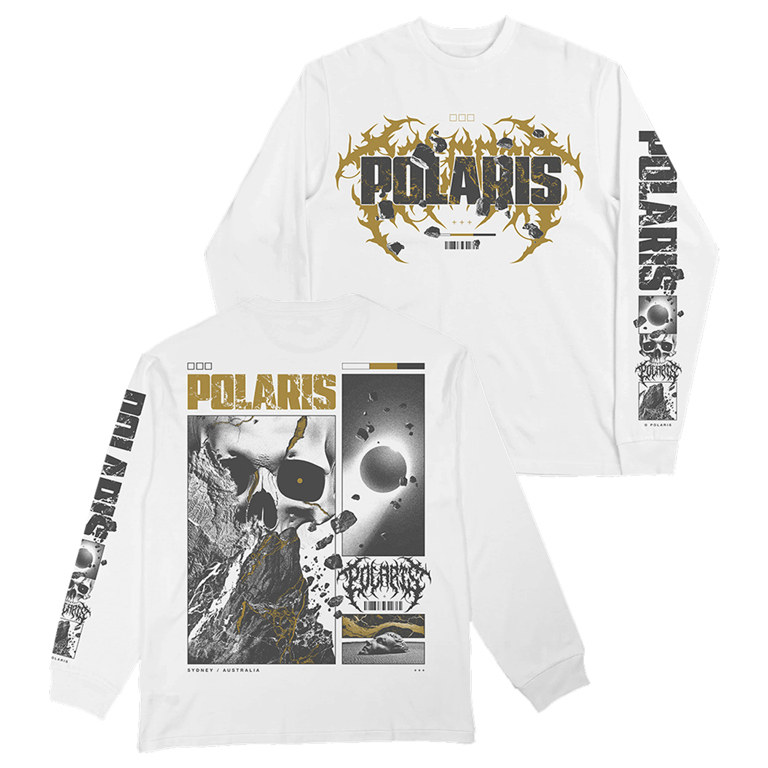 Polaris - Kintsugi Longsleeve (White)