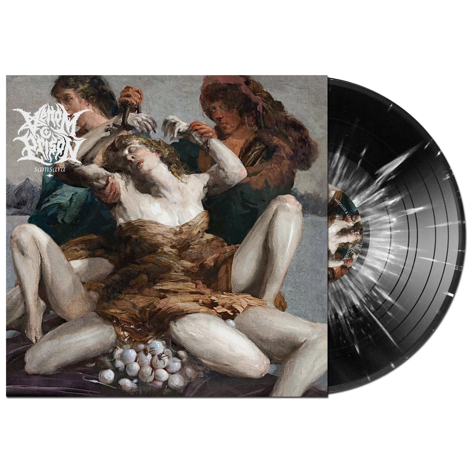 Venom Prison - Samsara 12" LP (Black w/ White Splatter Vinyl)