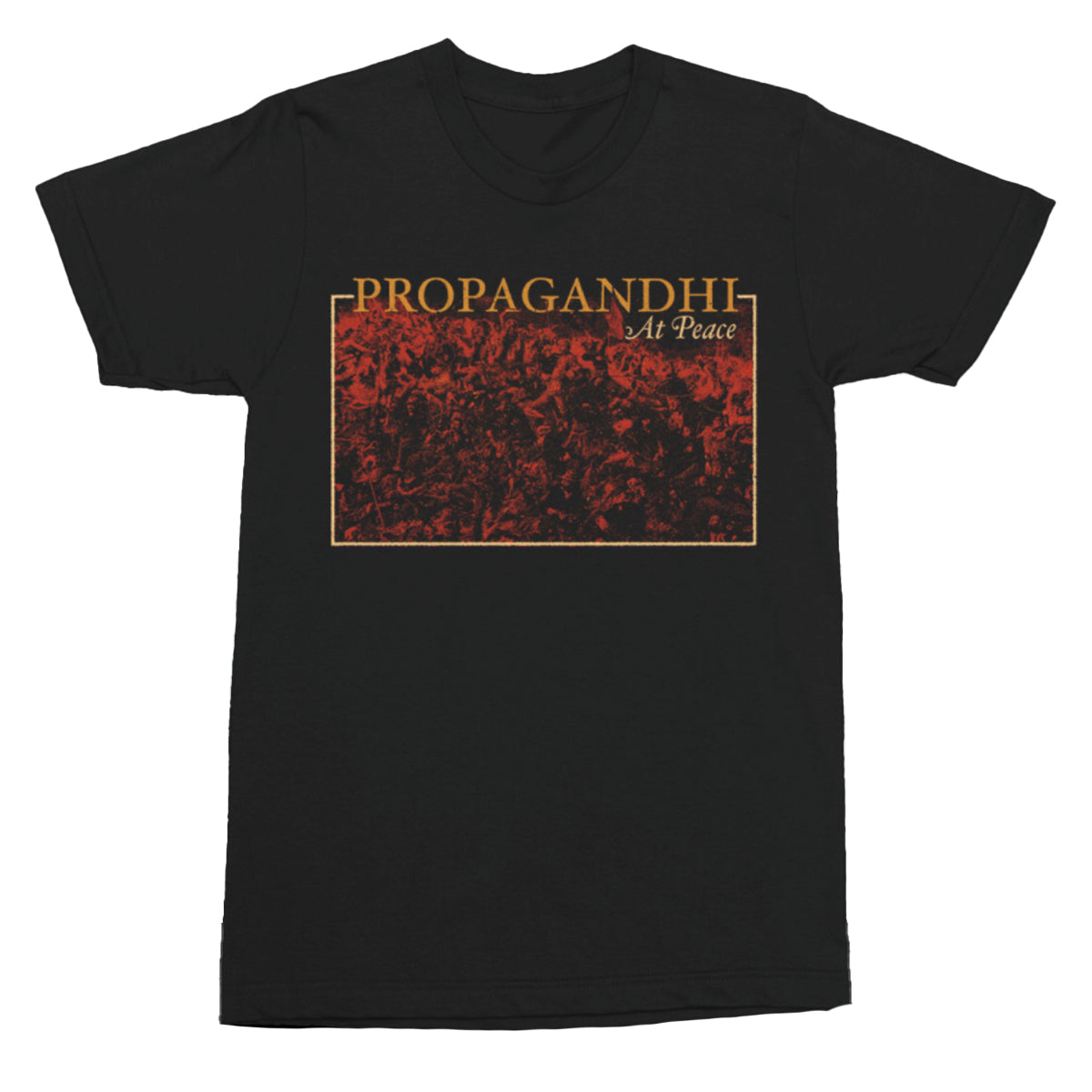 Propagandhi - At Peace Album T-Shirt (Black)
