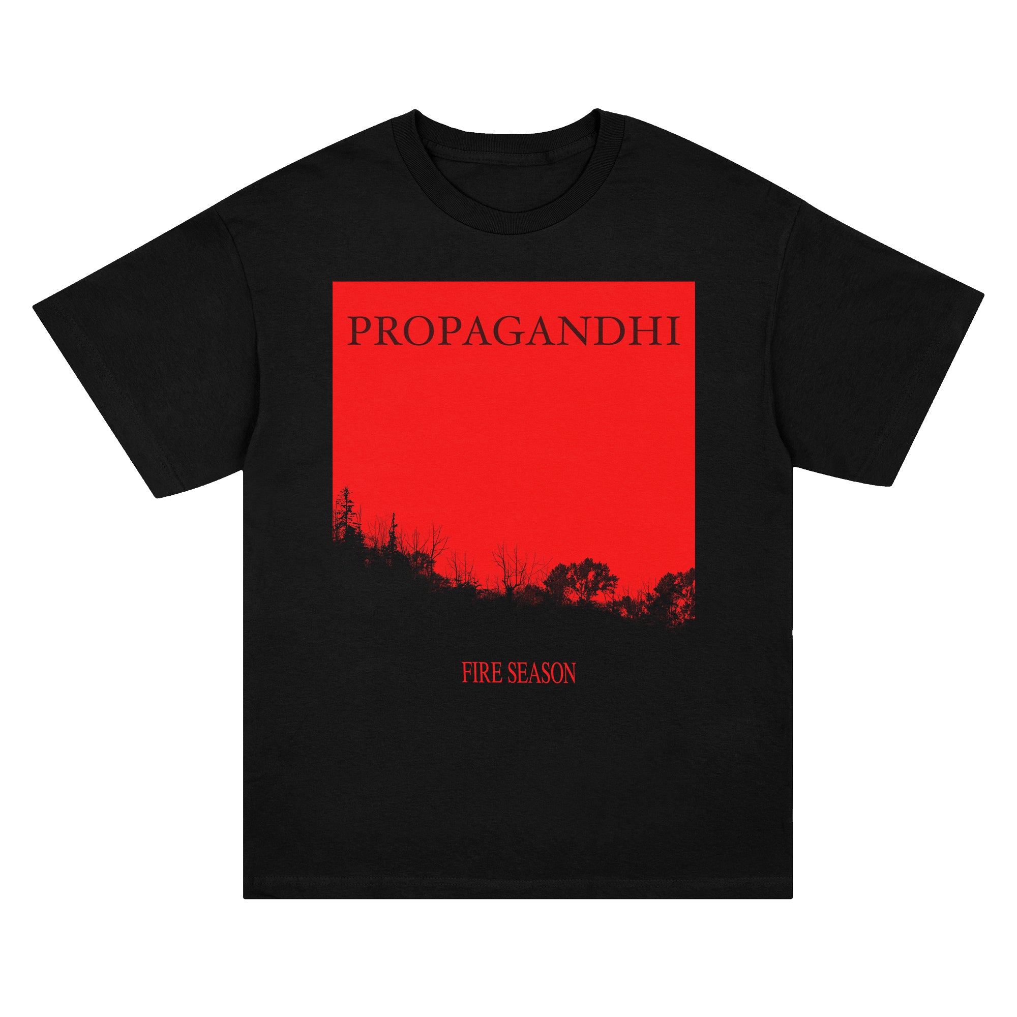 Propagandhi - Fire Season T-Shirt (Black)