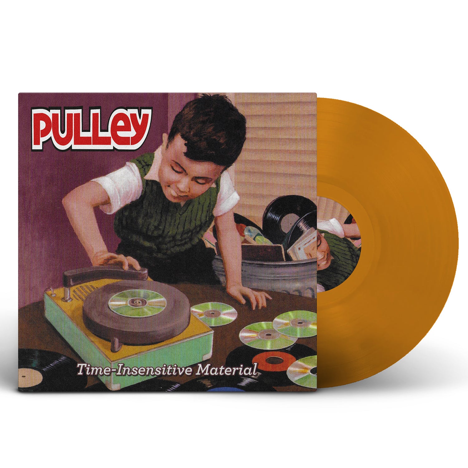 Pulley - Time-Insensitive Material LP (Colour Vinyl)
