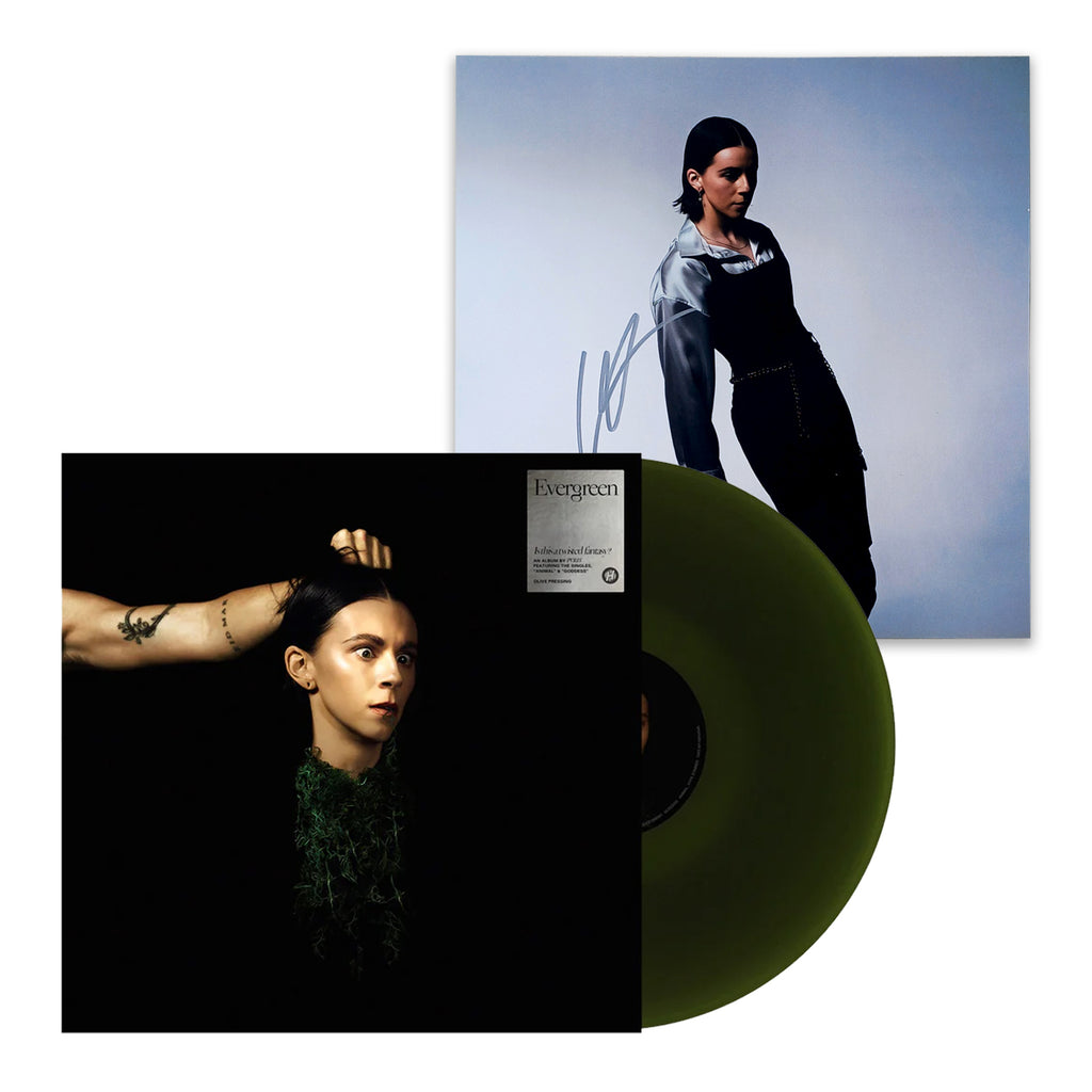 EVERGREEN LP (Olive Green Vinyl) + Signed Print