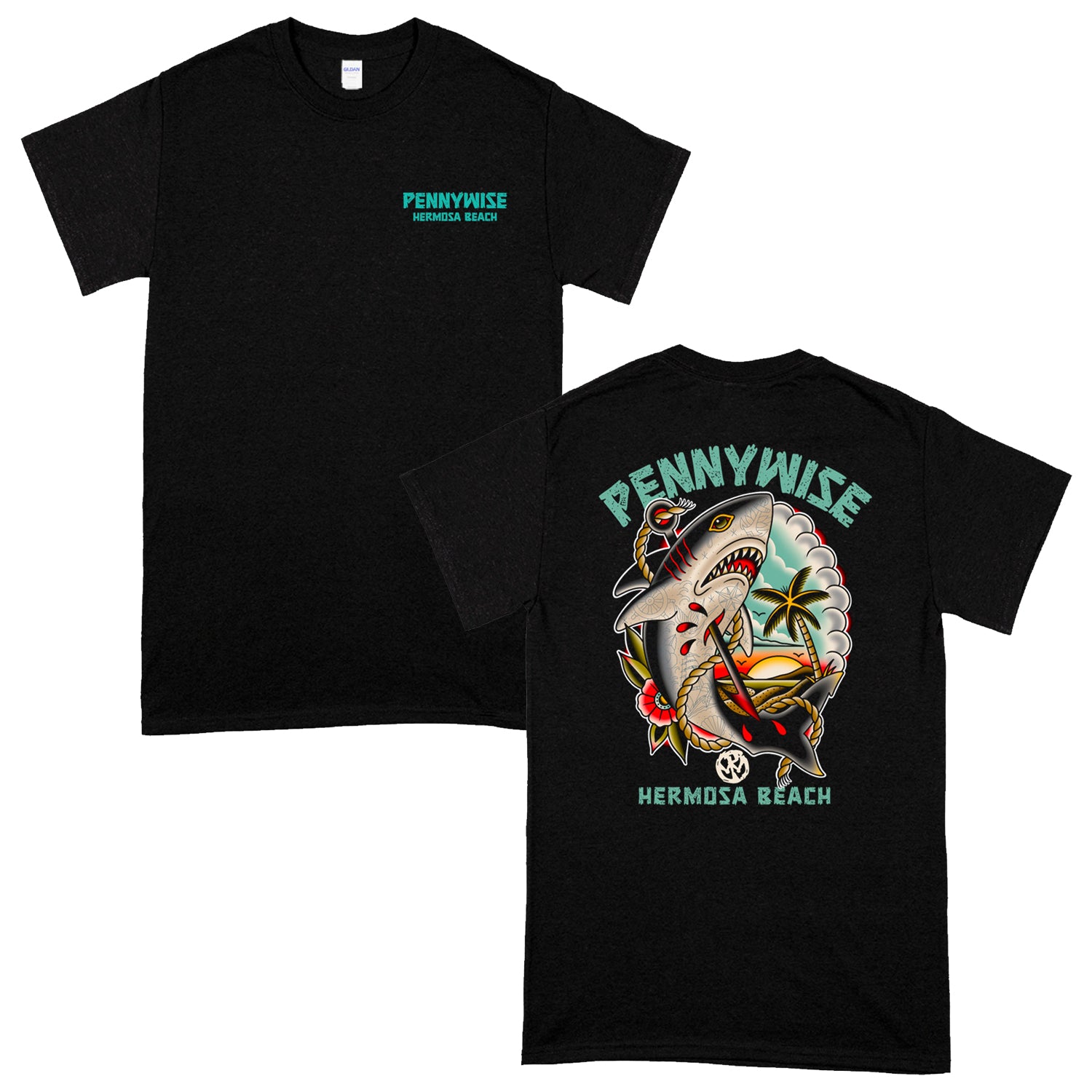 Pennywise - Shark T-Shirt (Black)