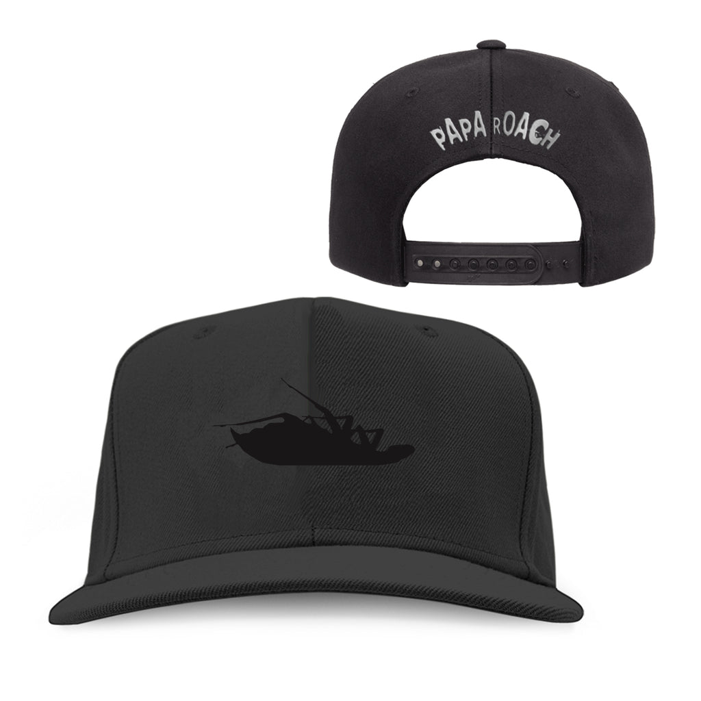 Papa Roach - Roach Blackout Snapback (Black on Black)