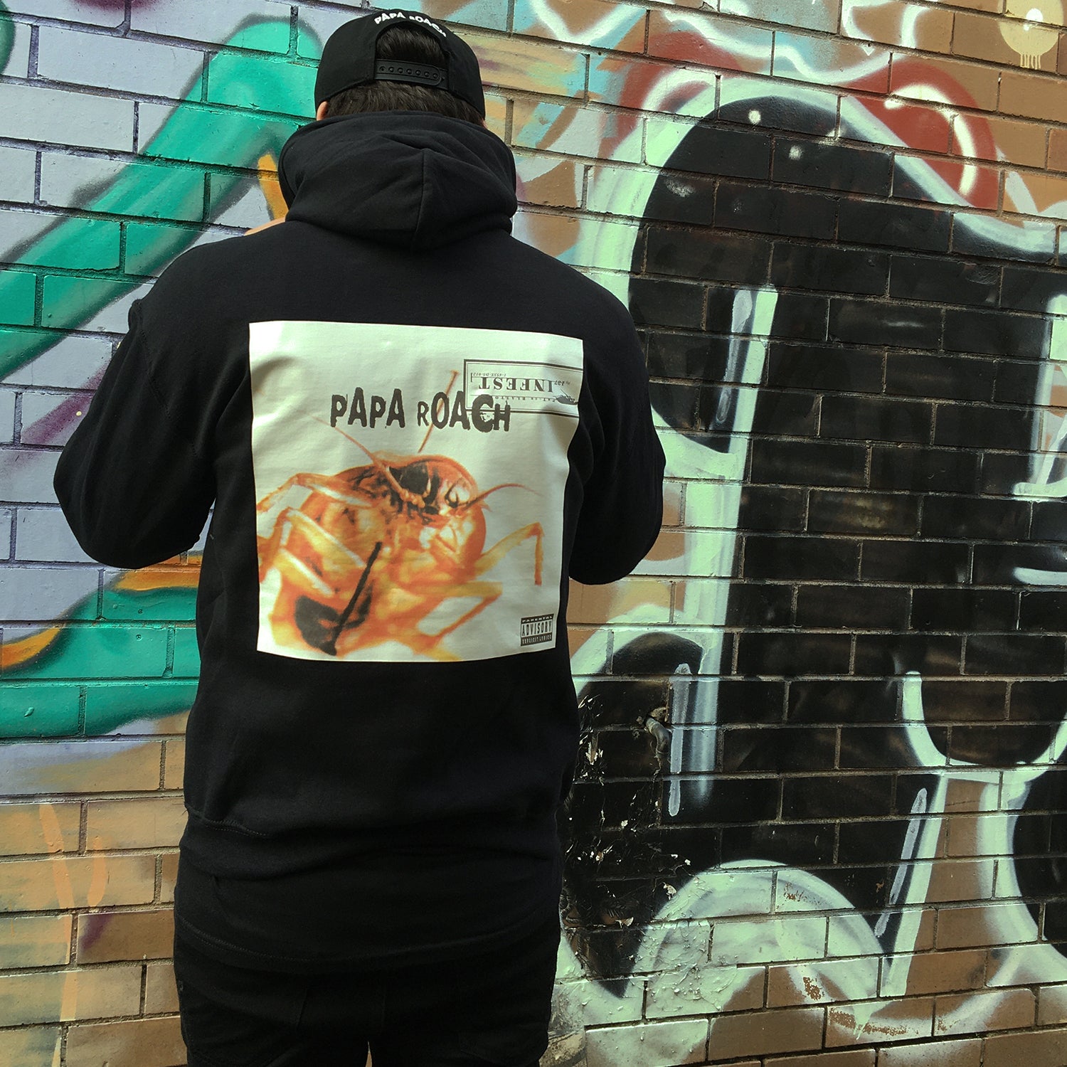 Papa Roach - Infest Hoodie (Black)