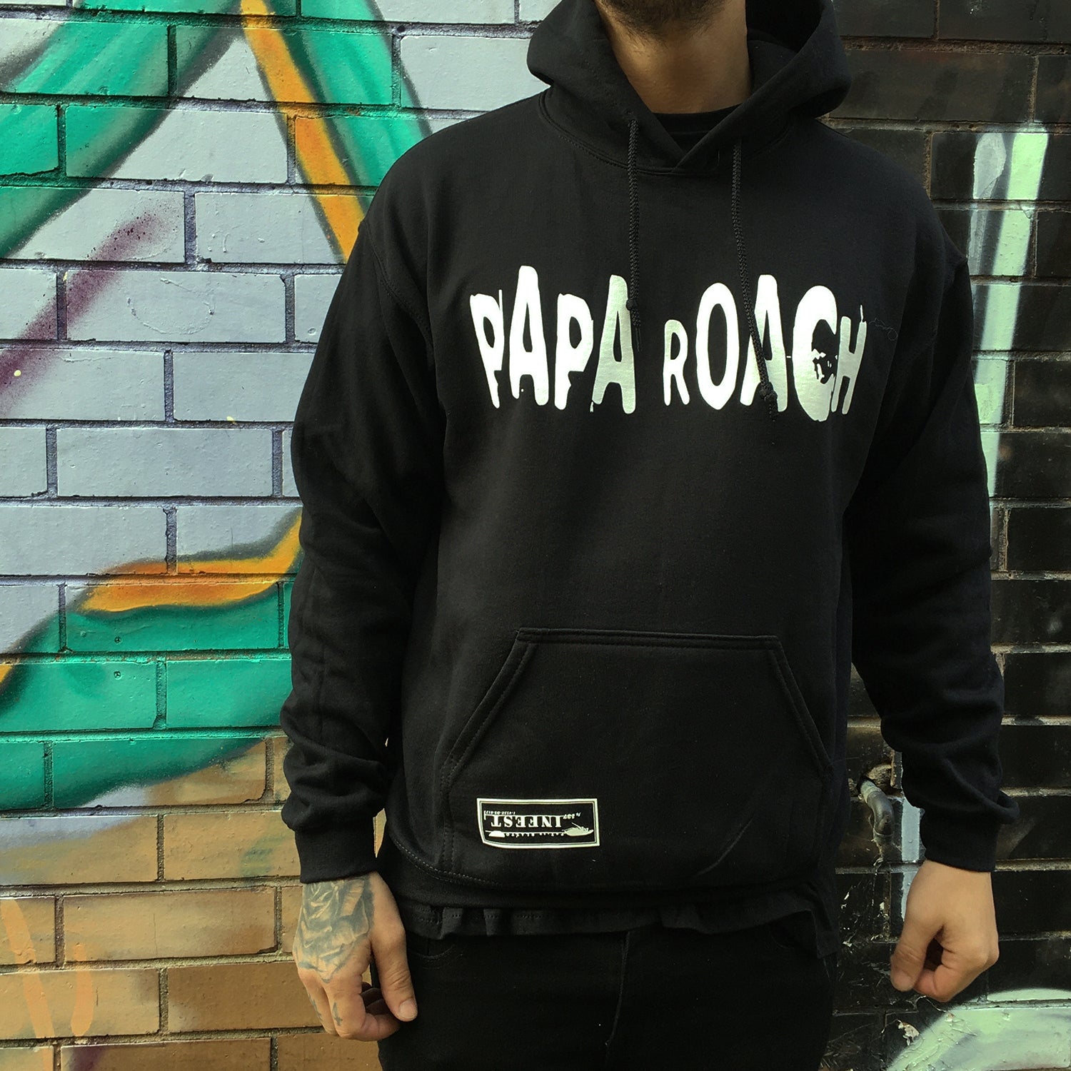 Papa Roach - Infest Hoodie (Black)