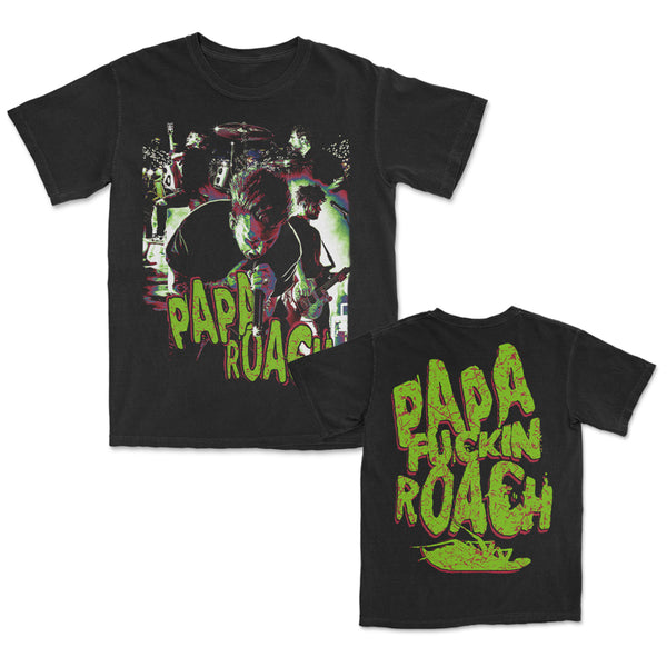 Papa Roach - Live T-Shirt (Black)