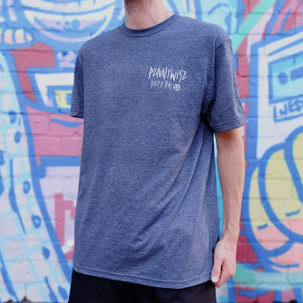 Pennywise - Snake Skull T-Shirt (Dark Heather)