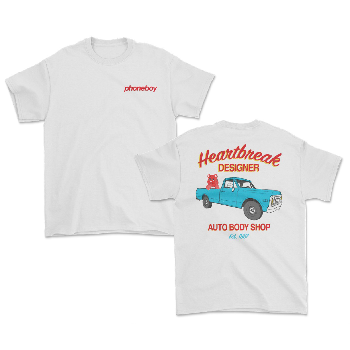 Phoneboy - Body Shop T-Shirt (White)