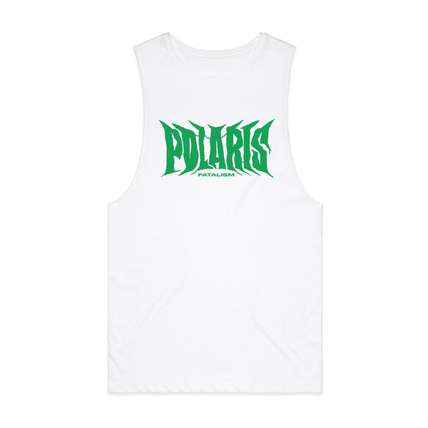 Polaris -Logo Tank (White)