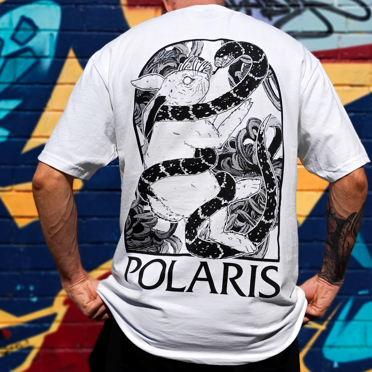 Polaris - Strangle T-Shirt (White)