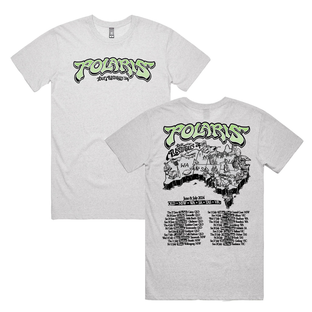 Polaris - Tour Australis Tee (White Marle)