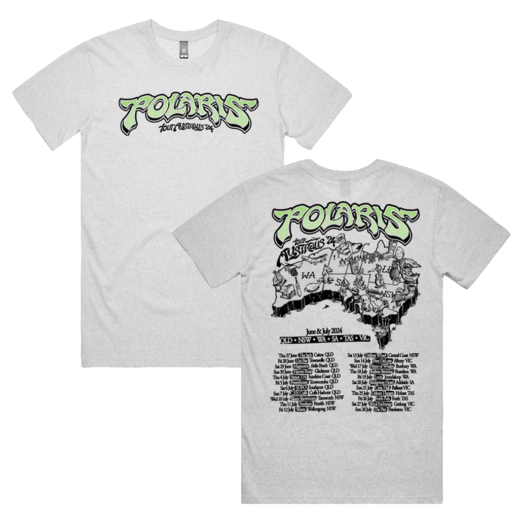 Polaris - Tour Australis Tee (White Marle)