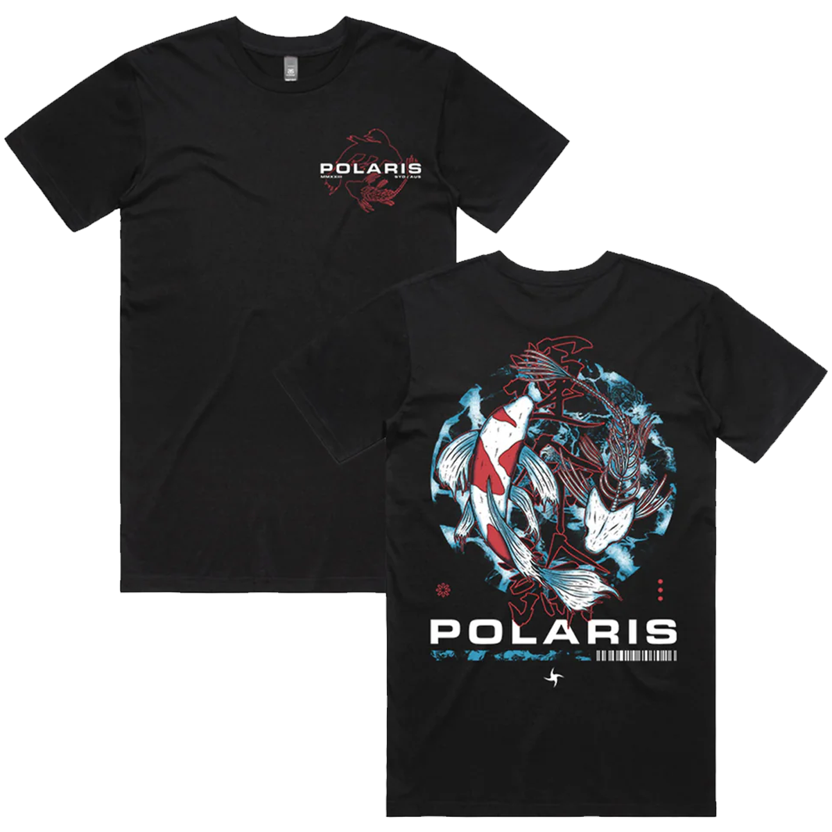Polaris - Koi Tee (Black)