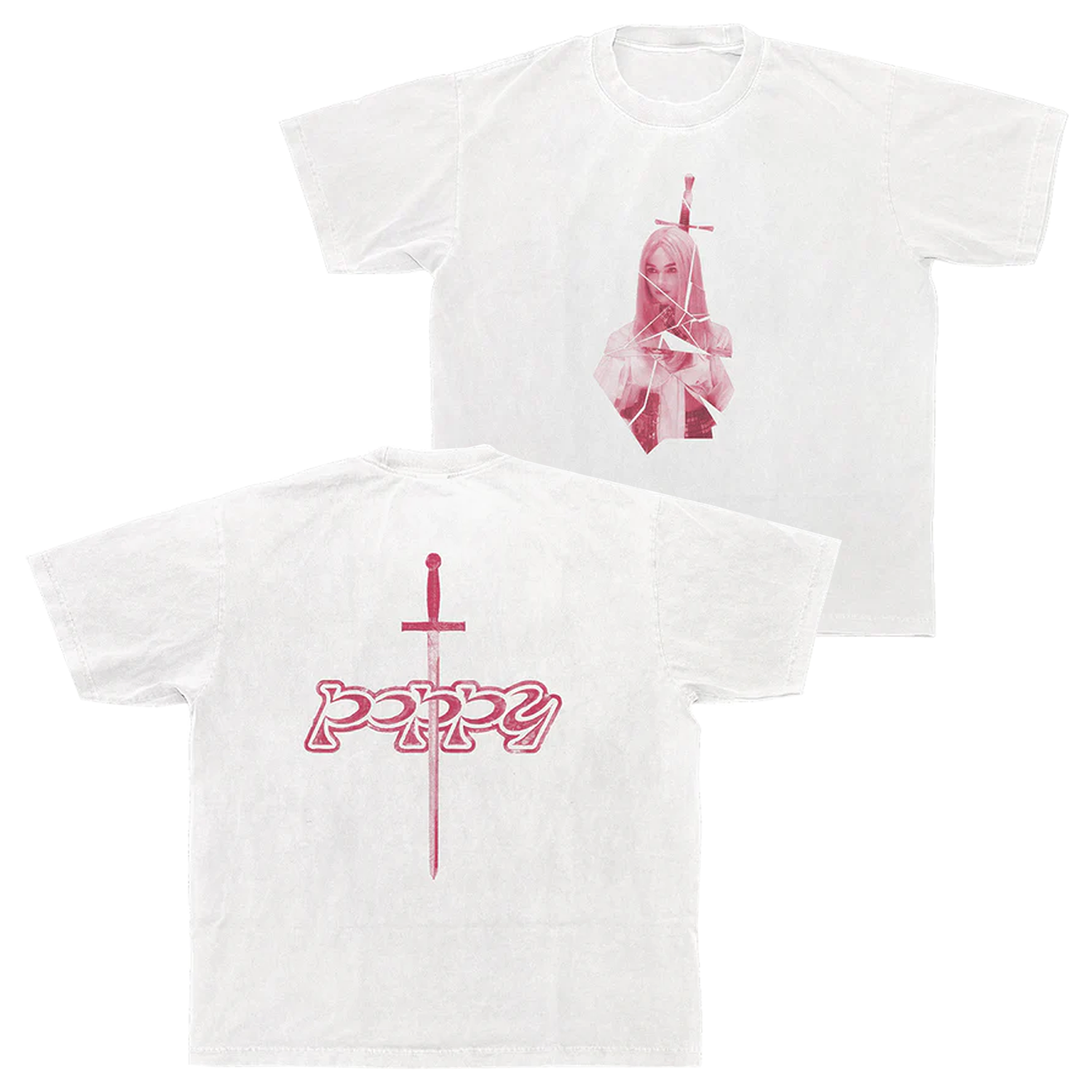 Poppy - Blade T-Shirt (White)