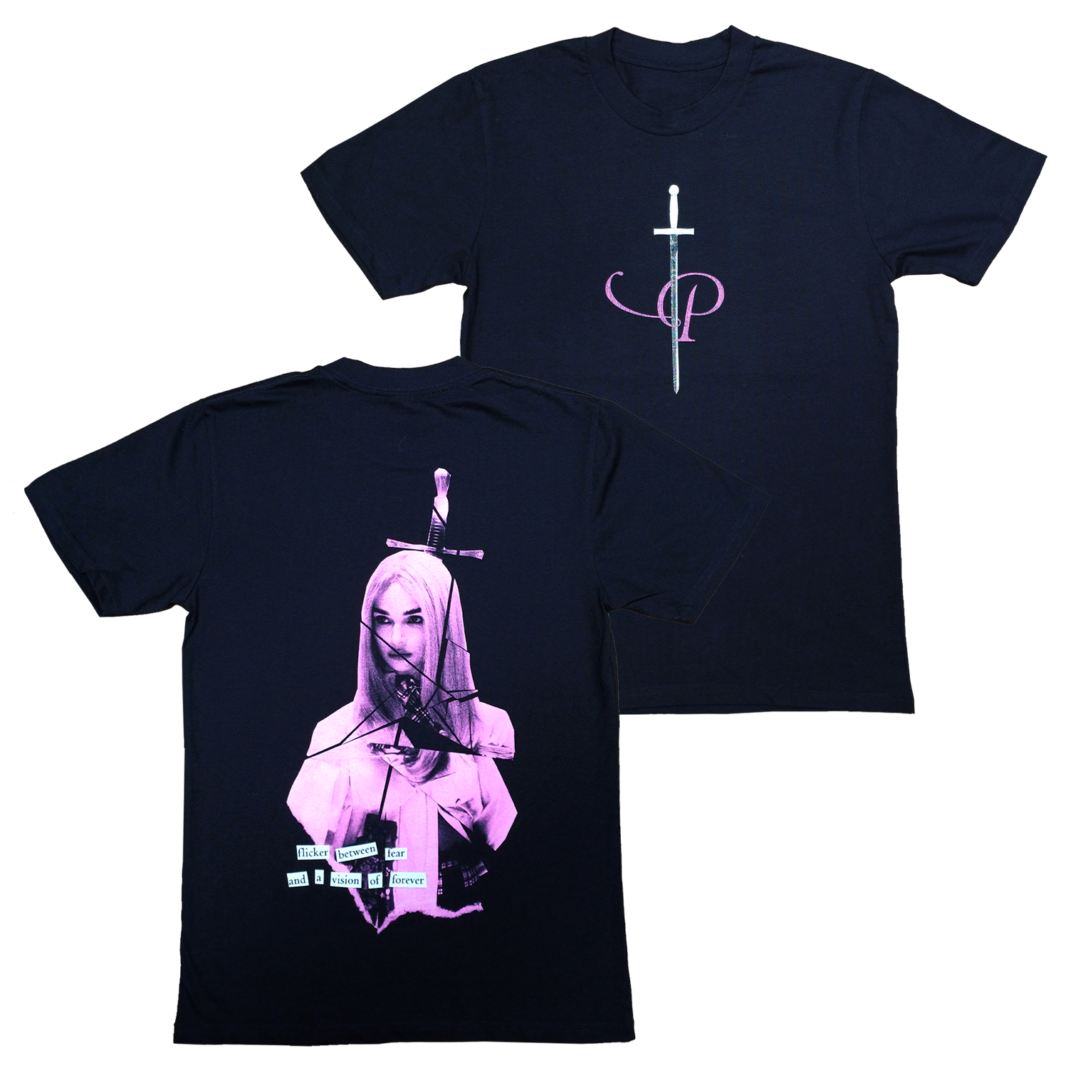 Poppy - Flicker T-Shirt (Black)