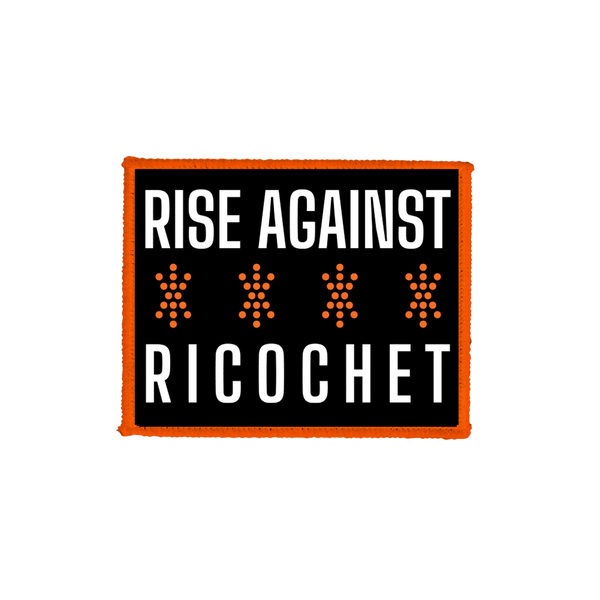 Rise Against - Ricochet CHI Stars Patch (Black)