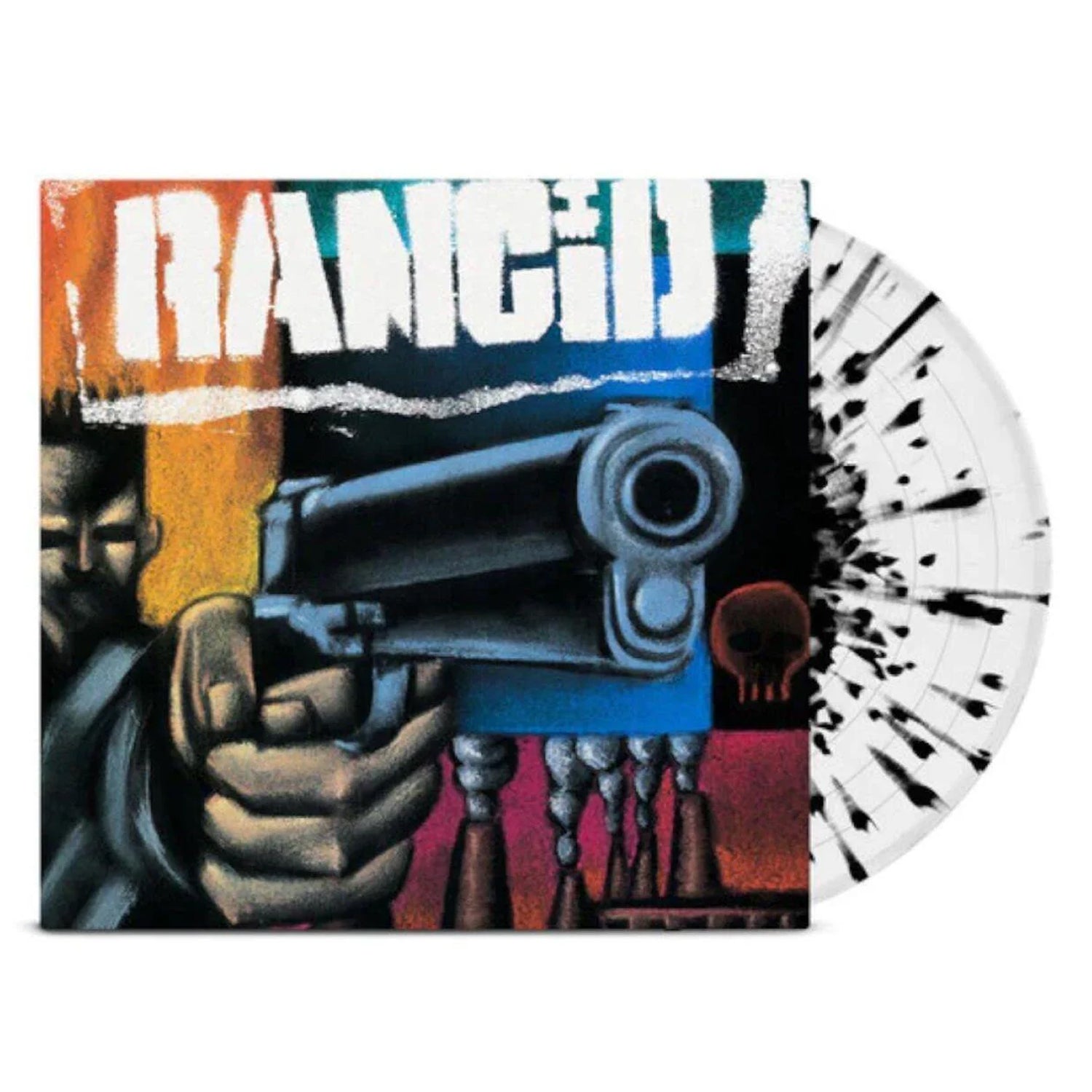 Rancid – Self Titled 30th Anniversary Edition LP (Black / White Splatter Vinyl)