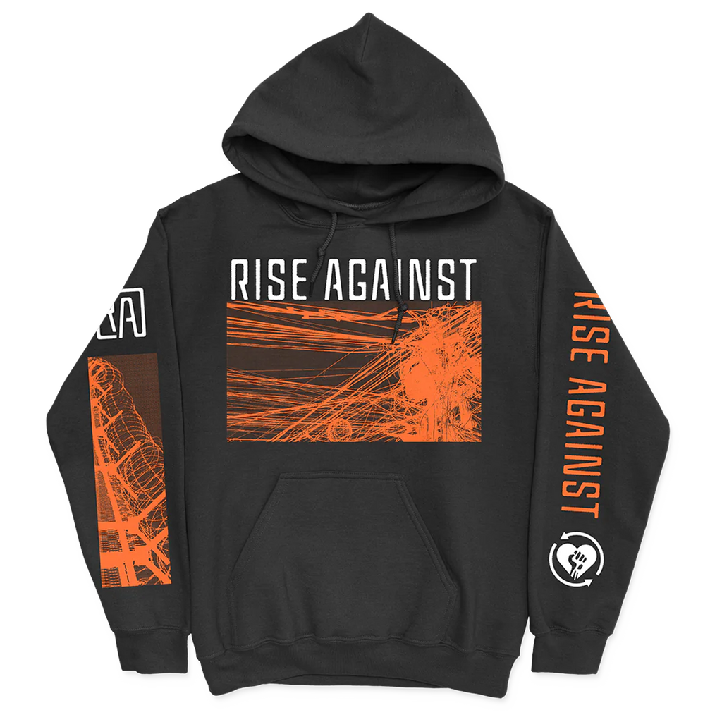 Rise Against - Wire Pullover Hoodie (Black)