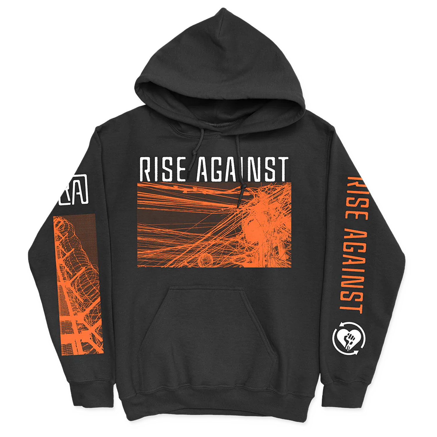 Rise Against - Wire Pullover Hoodie (Black)