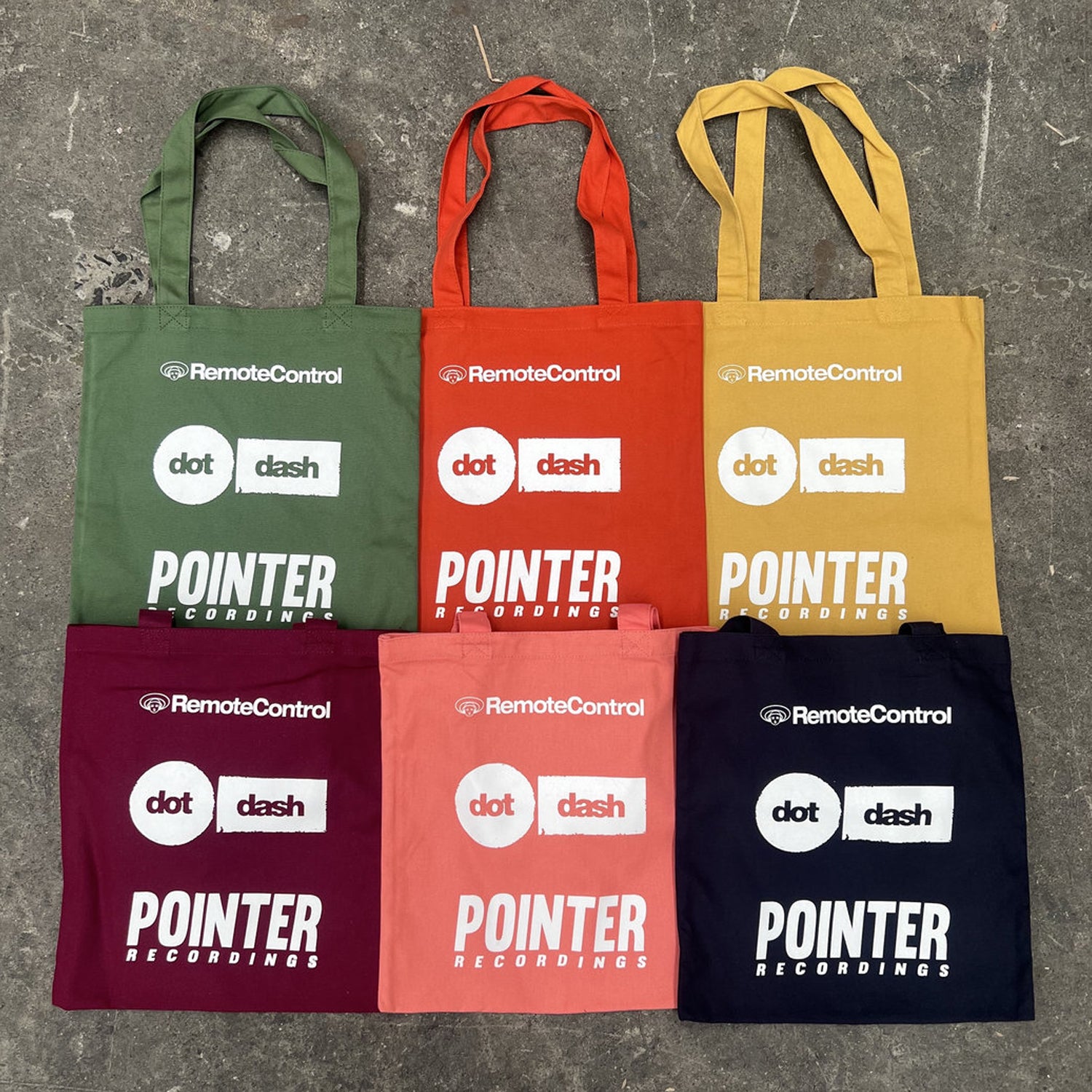 Remote Control - Special Edition Cotton Tote Bag With Logos