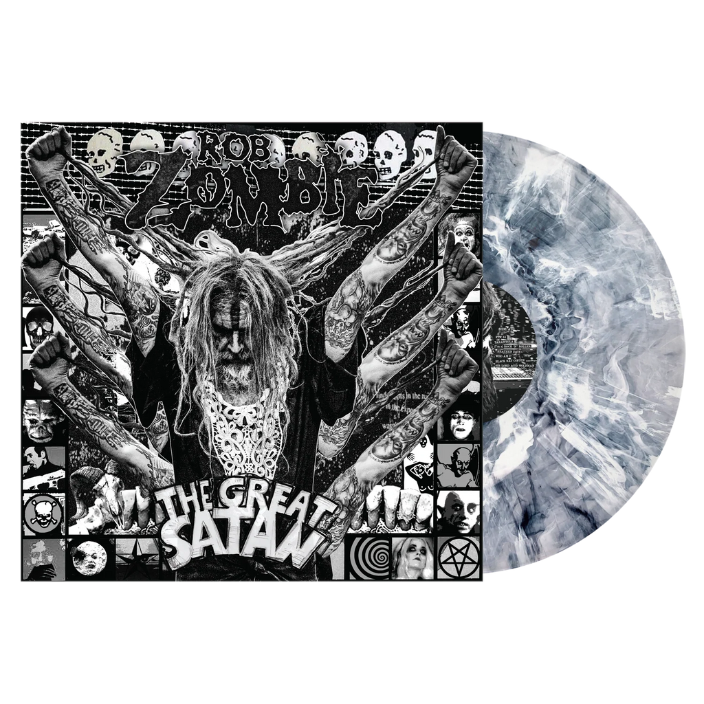 Rob Zombie - The Great Satan LP (Bleach Marbled Vinyl)