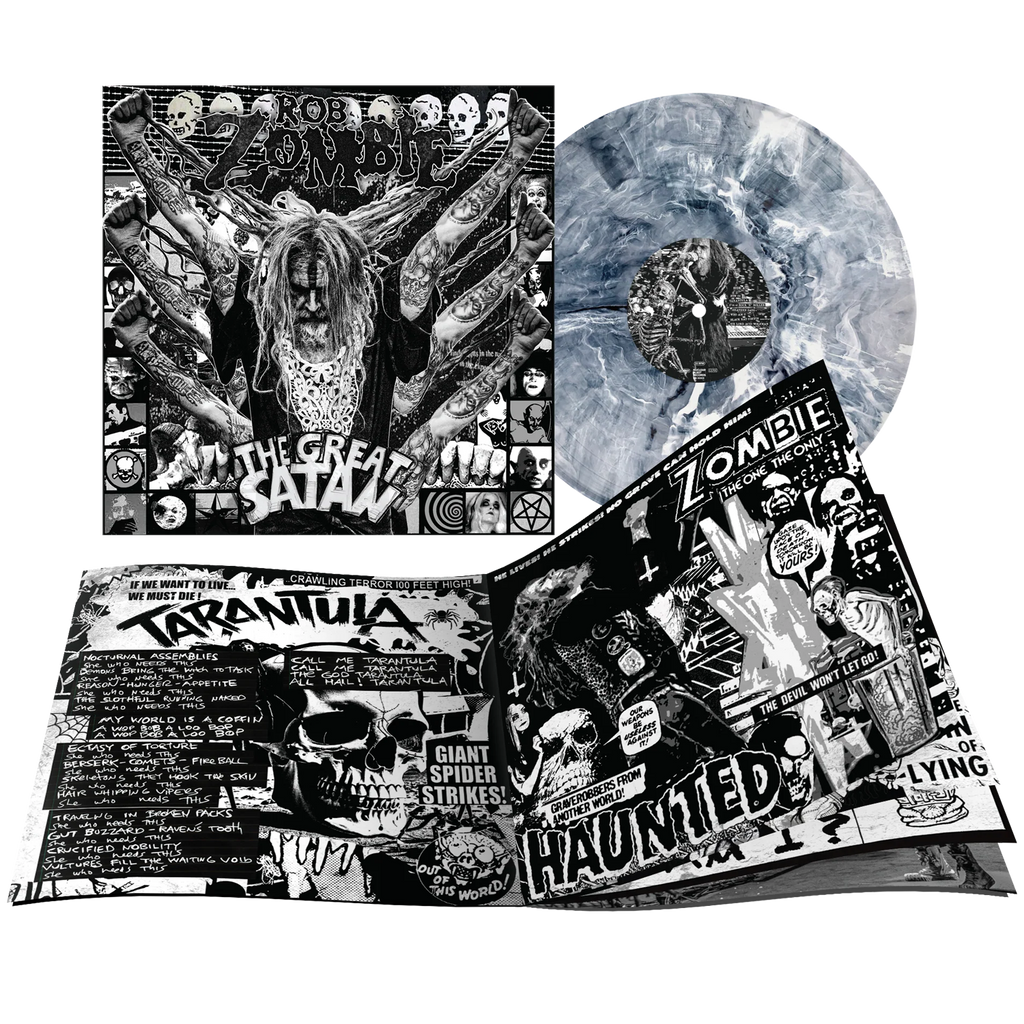 Rob Zombie - The Great Satan LP (Bleach Marbled Vinyl)