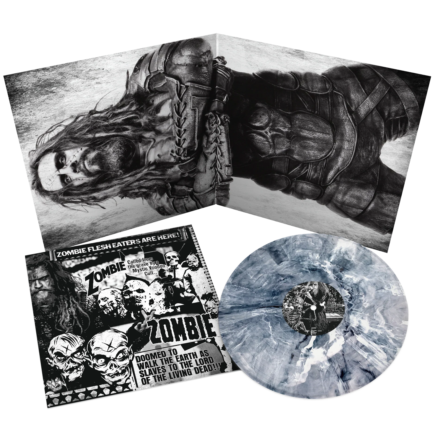 Rob Zombie - The Great Satan LP (Bleach Marbled Vinyl)