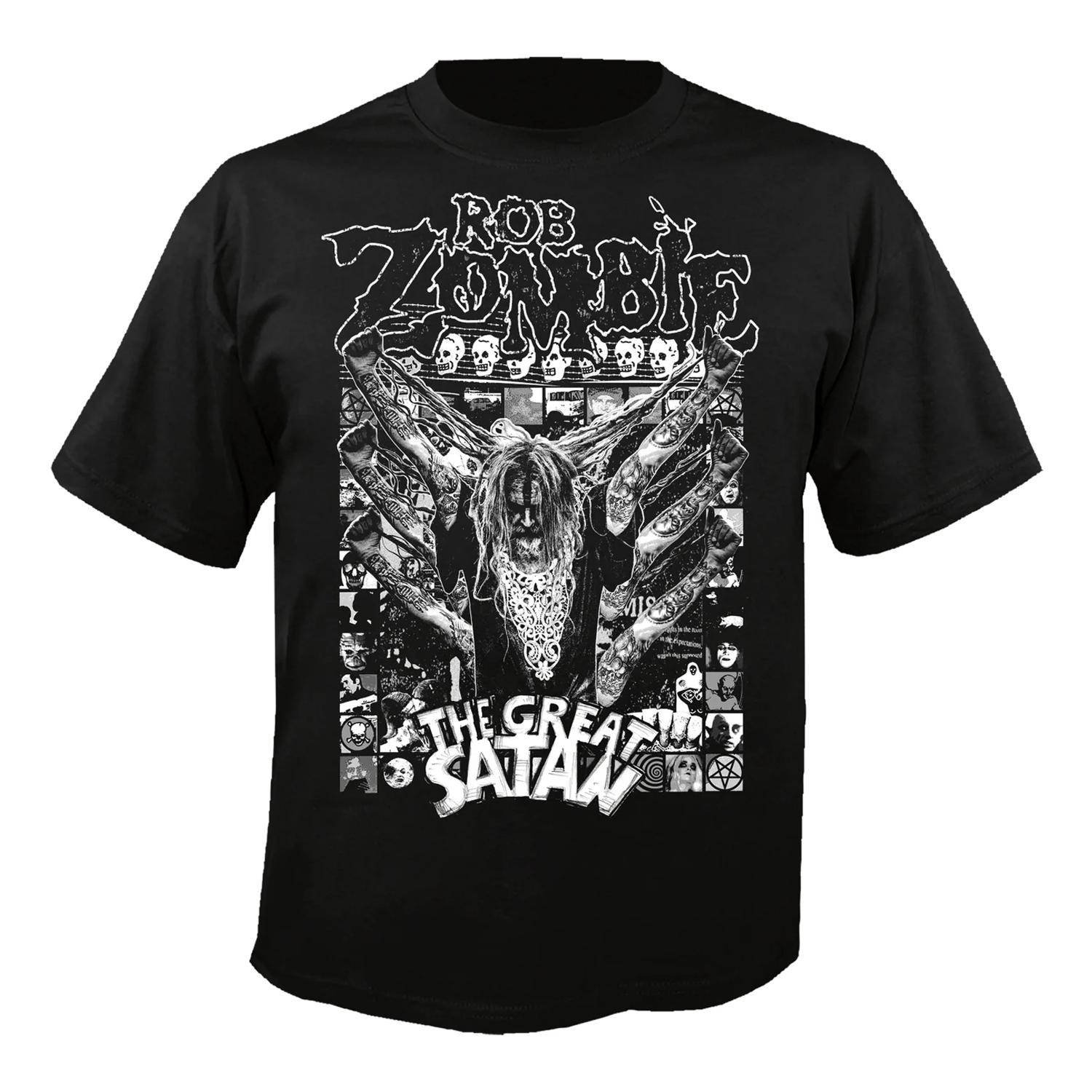 Rob Zombie - The Great Satan T-Shirt (Black)