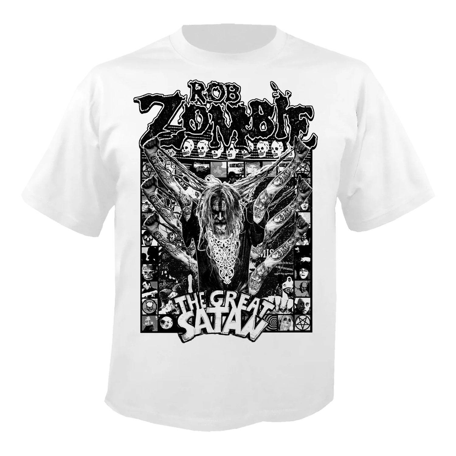 Rob Zombie - The Great Satan T-Shirt (White)