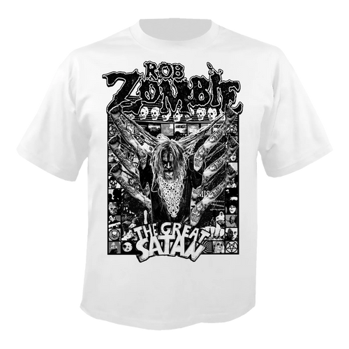 パーツ Great Satan The Great Satan T-Shirt (White) – Artist First