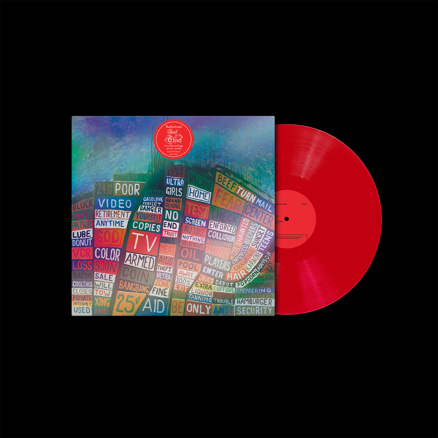 Radiohead - Hail To The Thief (Live Recordings 2003-2009) LP (Red Vinyl)
