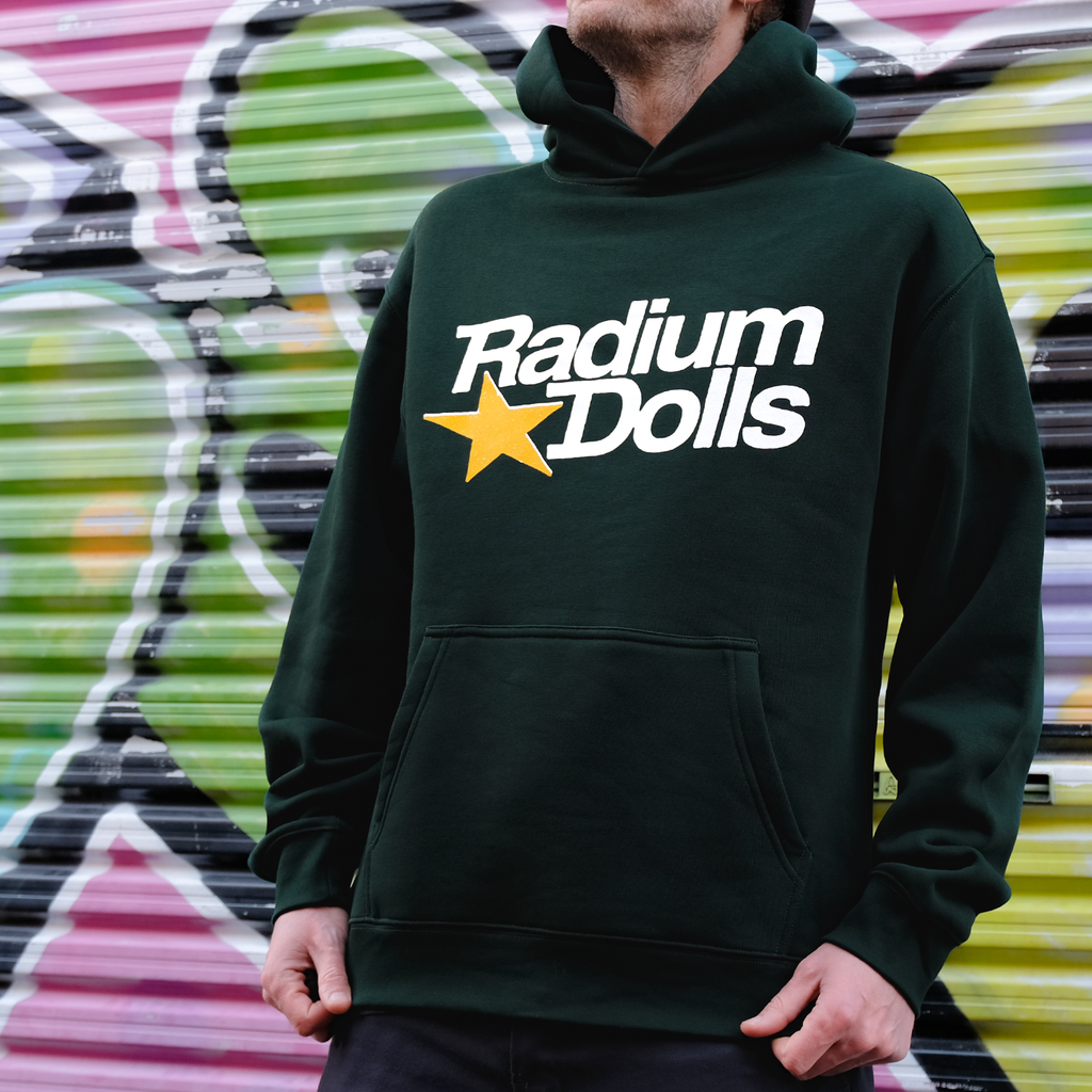 Radium Dolls - Star Logo Hoodie (Pine Green)