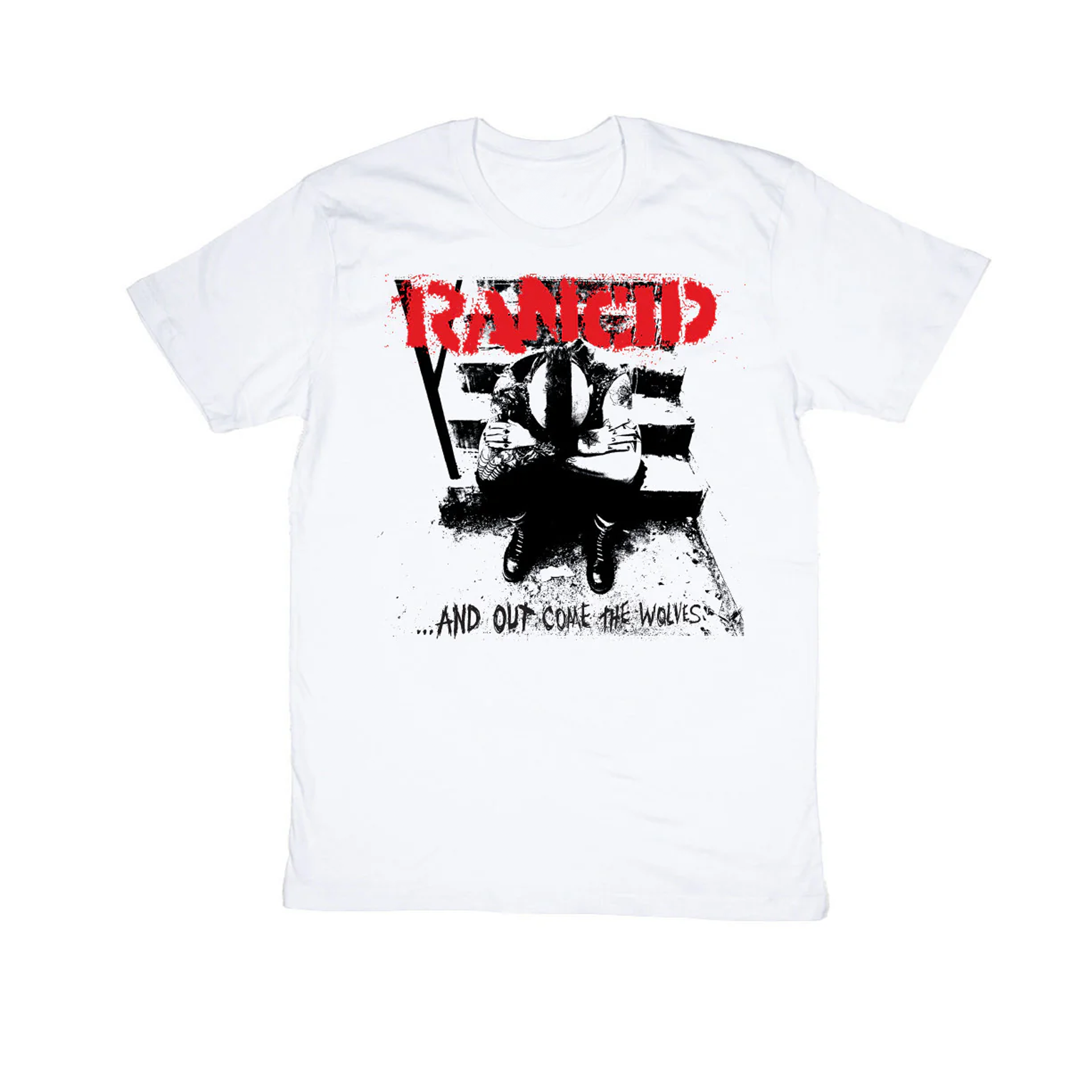 Rancid - ...And Out Come The Wolves T-shirt (White)