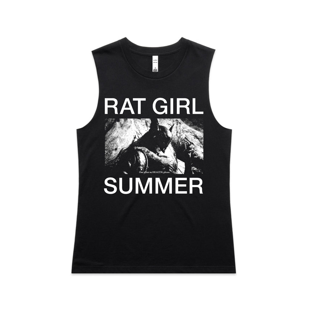 HEALTH - Rat Girl Summer Womens Tee (Black)