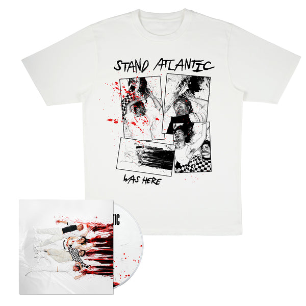 Stand Atlantic - Was Here CD + T-Shirt Bundle